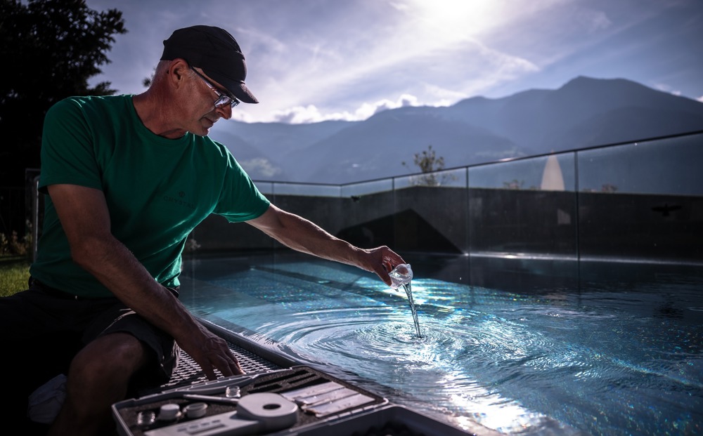 Keine Angst beim Schwimmen